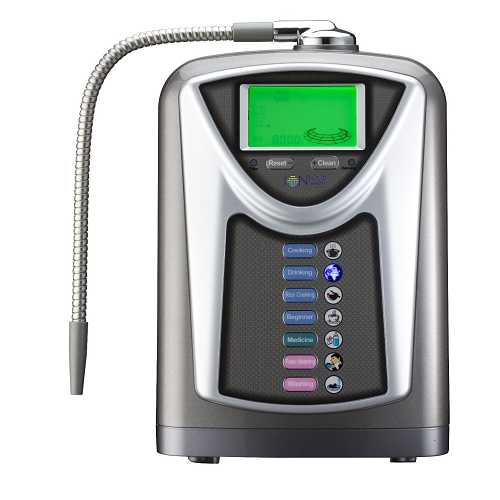 Eau de machine ionique